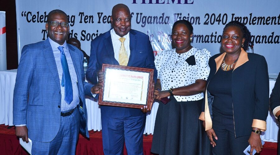 UECCC pictured above, received recognition & won an award as the best ‘Government Renewable Energy Agency of the Year’ during the 10th Visionaries of Uganda Award Ceremony held at Kampala Serena Hotel.